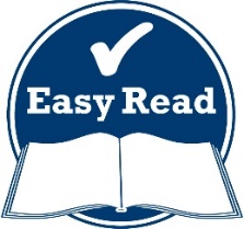 Easy Read icon. 
