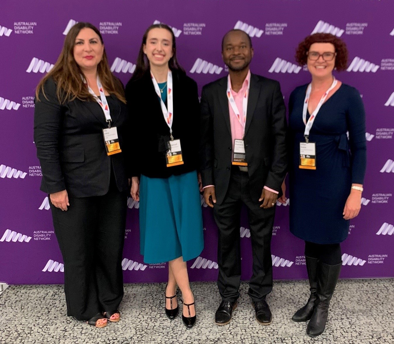 Gian and ADNSW team proudly attending the Disability Confidence Awards at the International Convention Centre in Sydney
